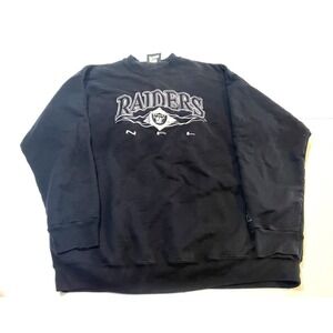 Vintage 90s Oakland Raiders Logo Athletic Mens XL NFL Crewneck Sweatshirt